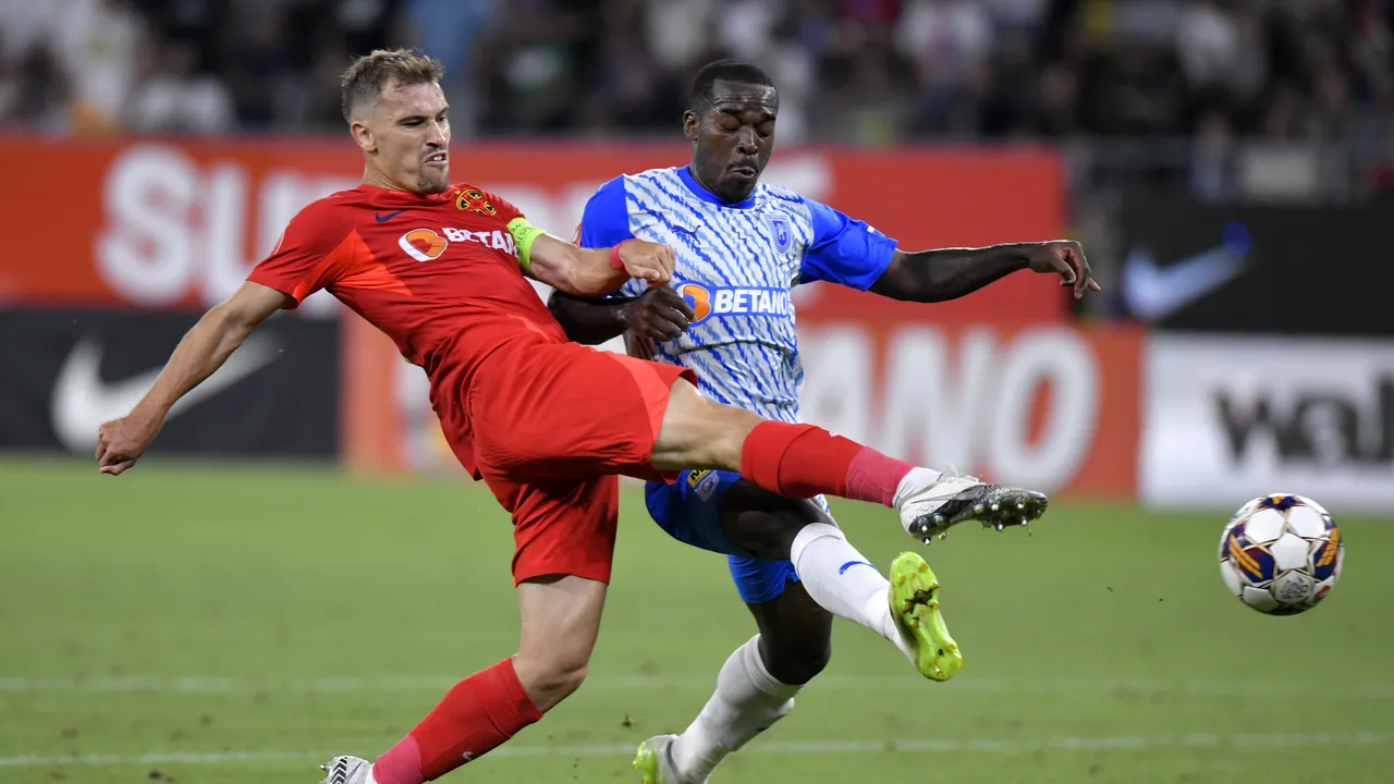 Superliga: FCSB întâlneşte Universitatea Craiova în derbiul play-off-ului