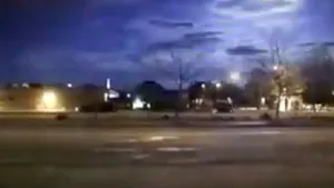Intrarea unui meteorit în atmosfera Terrei, filmată de o cameră a poliţiei, în SUA - VIDEO