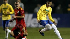 România a fost învinsă de Brazilia, scor 1-0 - GALERIE FOTO