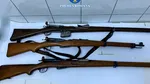 Arme letale, trimise din Elveția în România, la Galați