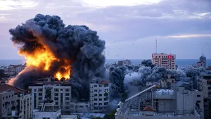 Mai multe rachete au fost lansate din Gaza. Sistemul de apărare aeriană din Israel a fost activat