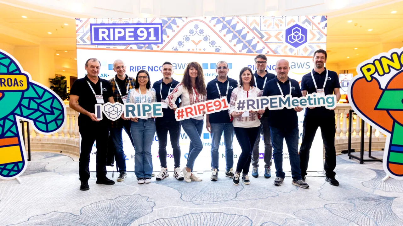 InterLAN-IX găzduiește la București conferința internațională RIPE 91
