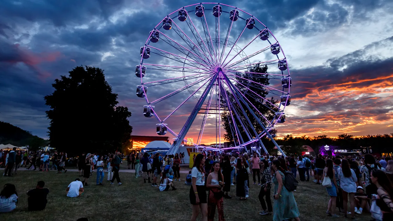 Podul din Bonţida a fost redat circulaţiei pe durata festivalului Electric Castle