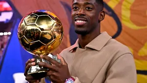 PSG sărbătorește câștigarea Balonului de Aur de Ousmane Dembélé