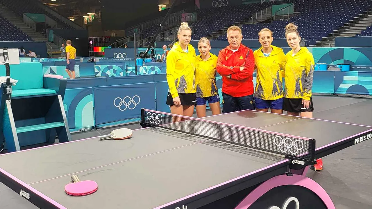 România pierde meciul de dublu la tenis de masă în confruntarea pe echipe la Jocurile Olimpice