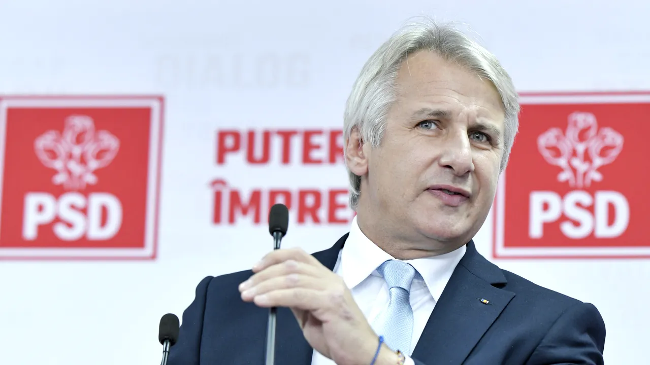 Teodorovici: Dacă înţeleg să îmi asum funcţia de preşedinte al PSD, îmi asum inclusiv istoria sa