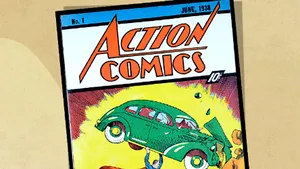 O copie rară a primei reviste cu Superman, evaluată la câteva milioane de dolari, scoasă la licitaţie