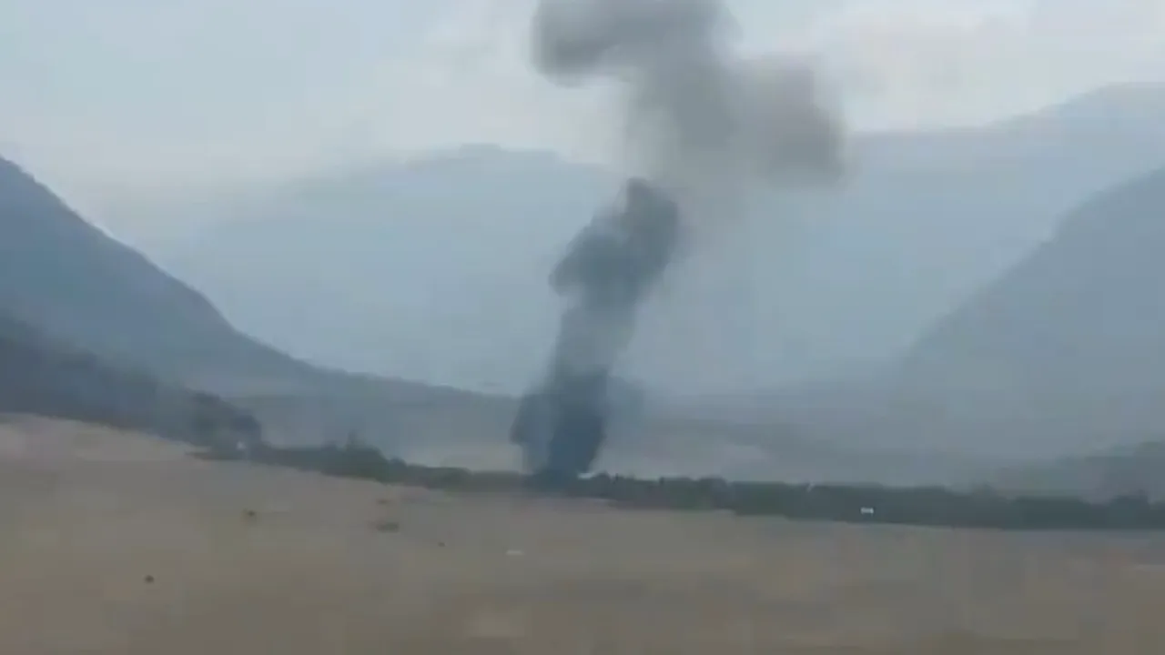 Un elicopter militar prăbușit în nordul Pakistanului. Cinci persoane au murit