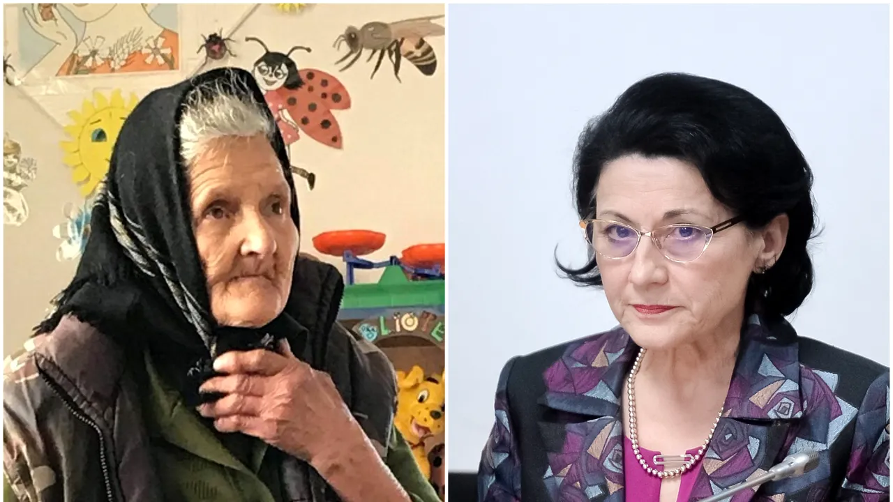 Ecaterina Andronescu, despre cazul bătrânei Sofia: Inspectorul din Gorj mi-a promis că doamna va fi reintegrată