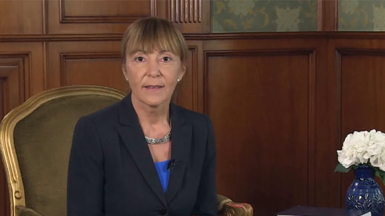 Monica Macovei şi-a lansat candidatura la alegerile prezidenţiale - VIDEO