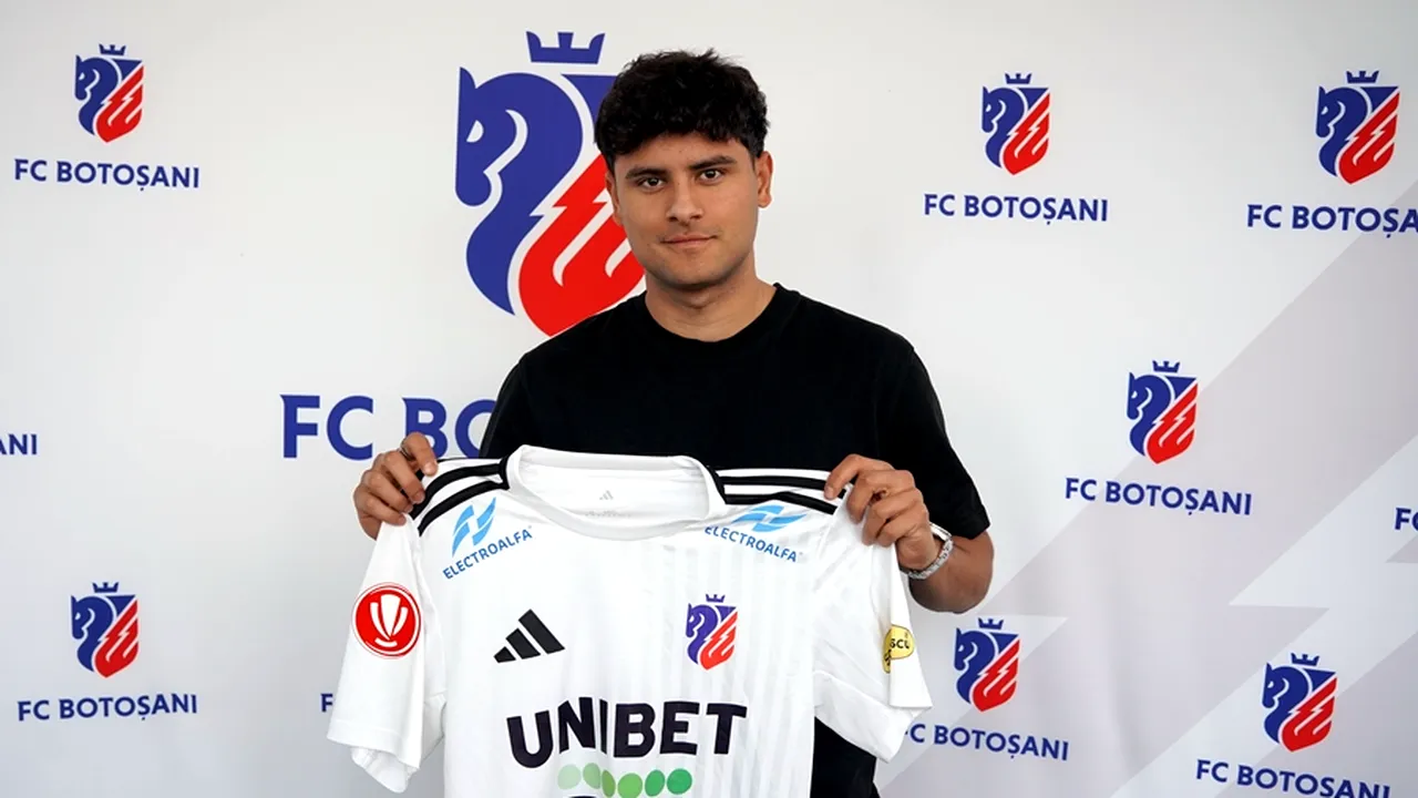 FC Botoșani anunță transferul mijlocașului brazilian Lucas de Vega Lima, format la FC Barcelona