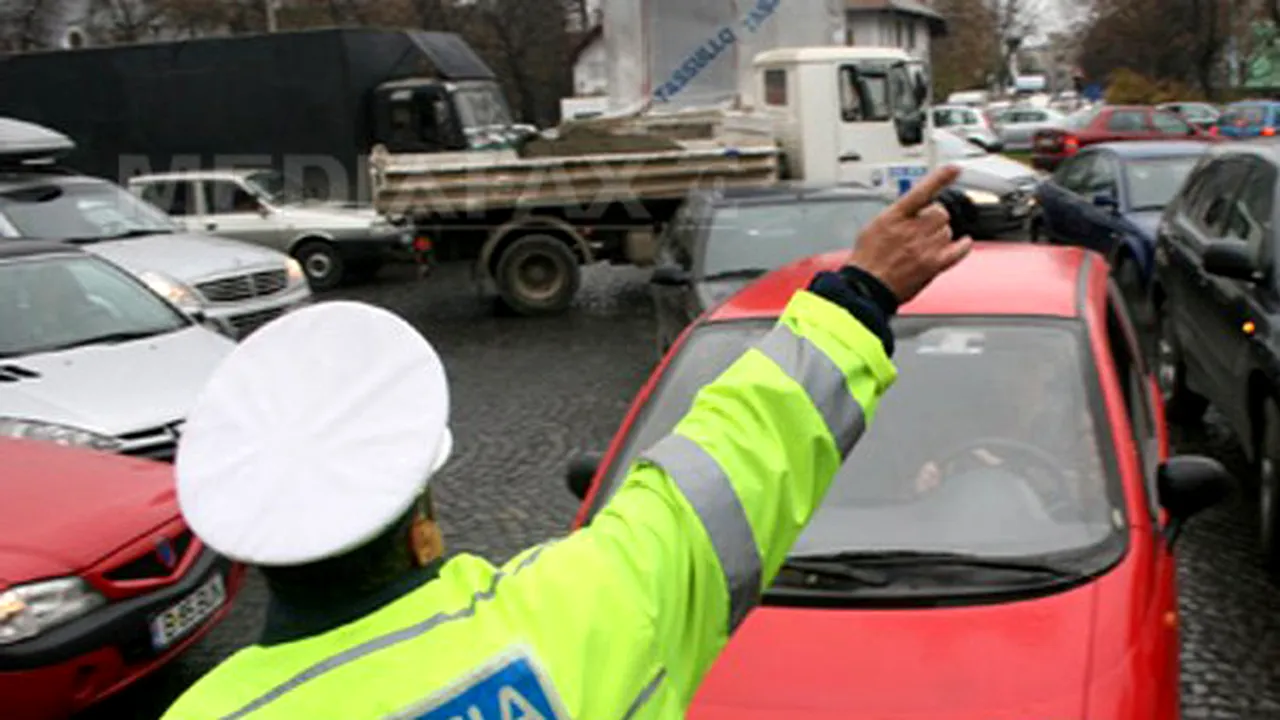 BUCUREŞTI: Toleranţă zero a poliţiştilor faţă de şoferii care nu acordă prioritate pietonilor