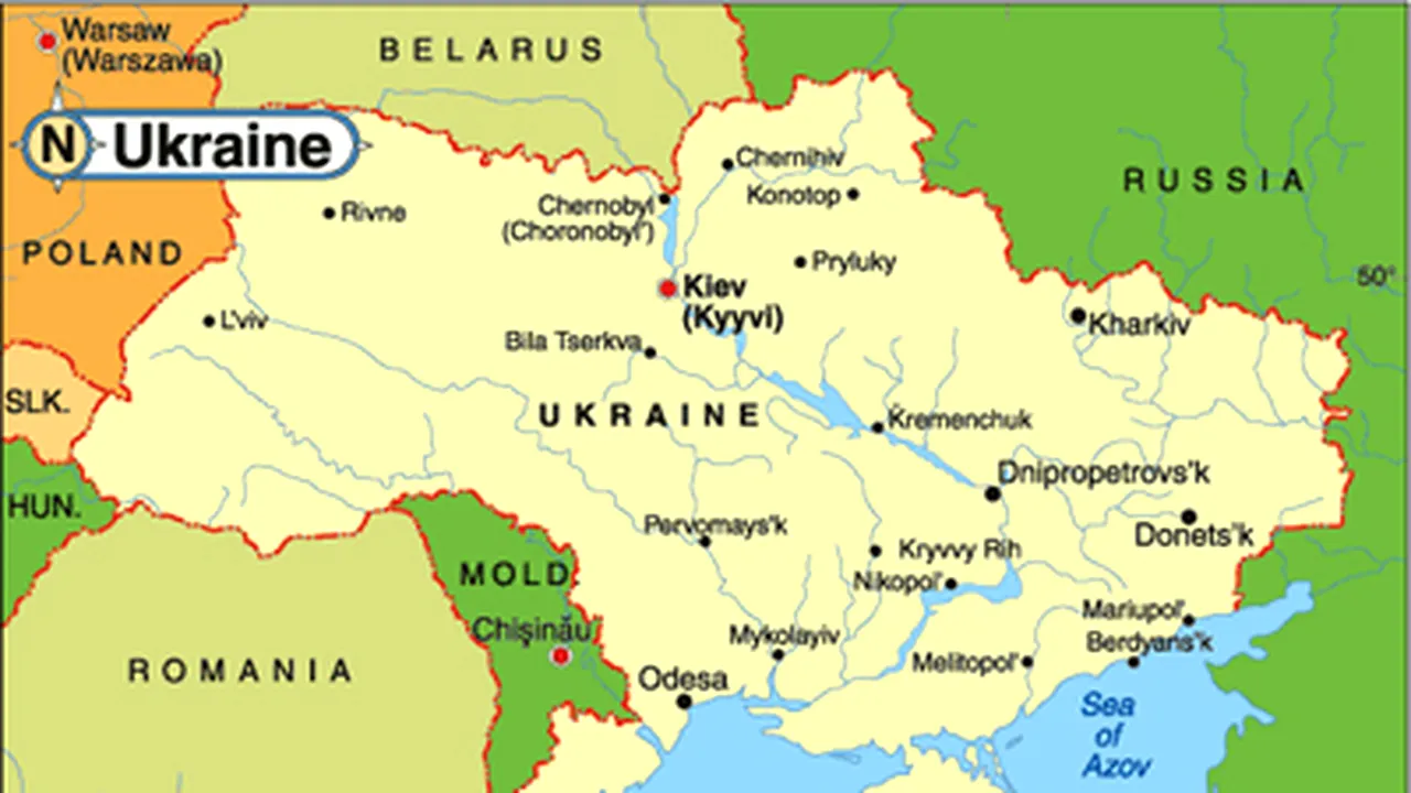 Ucraina ameninţă că îşi va delimita unilateral frontiera cu Rusia