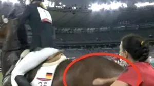 Antrenoarea germană Kim Raisner, exclusă de la Olimpiadă după ce a bătut un cal