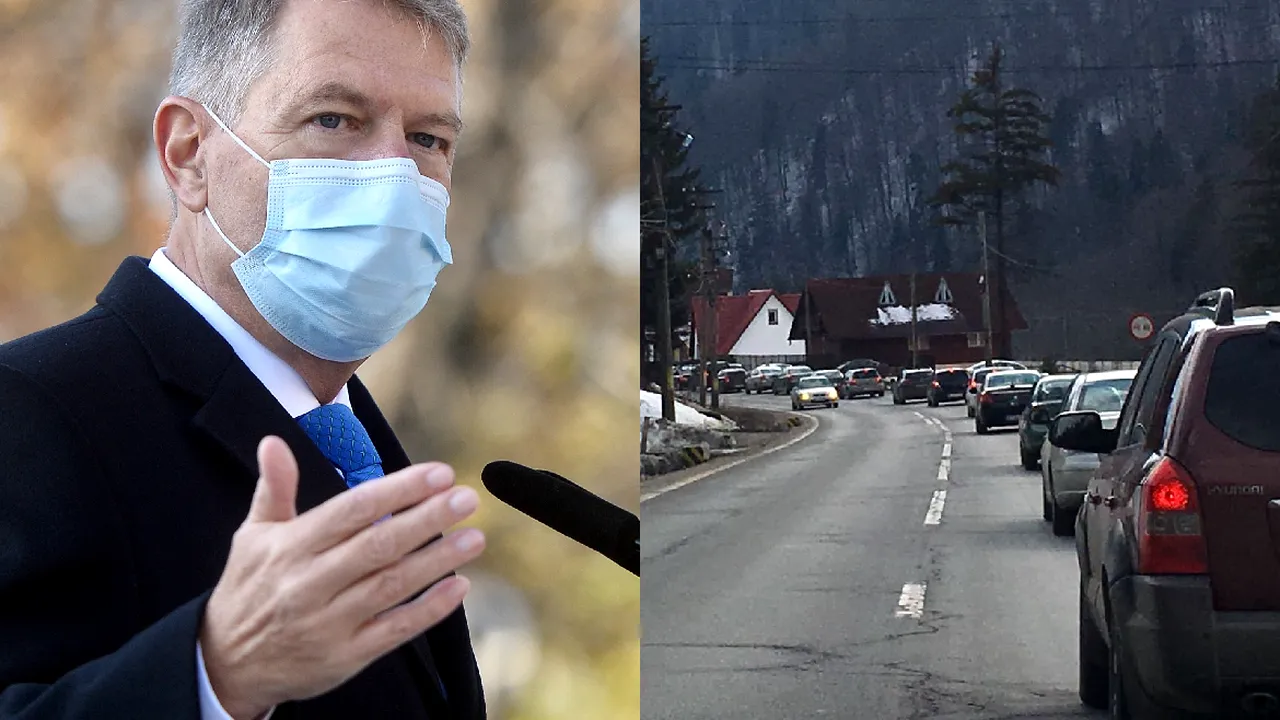 Aglomeraţie pe Valea Prahovei. Reacţia lui Iohannis