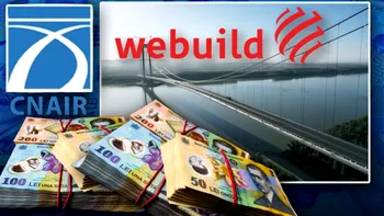 Exclusiv CNAIR a executat OFICIAL scrisoarea de garanție a companiei Italiane Webuild pentru Podul de la Brăila – 80 milioane lei în conturile CNAIR