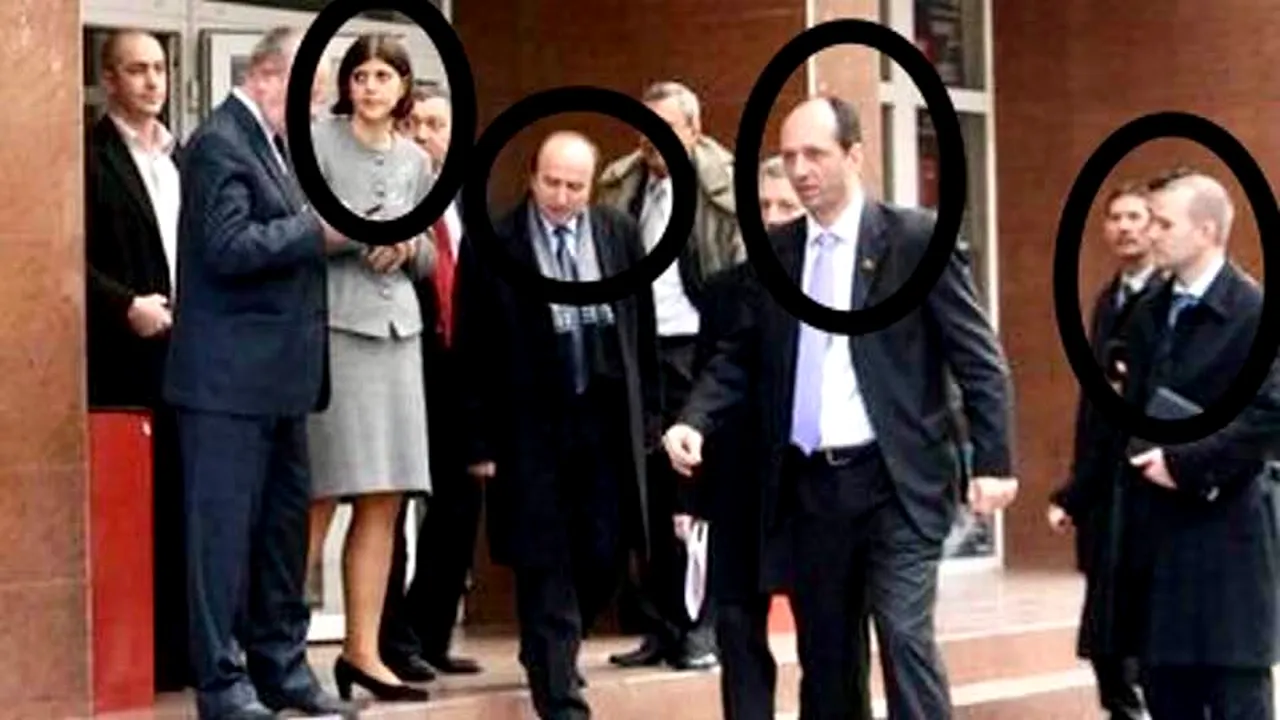 O imagine cu Toader, Kovesi, Dumbravă şi Iacob din 2007, publicată de fostul ofiţer SRI Daniel Dragomir 