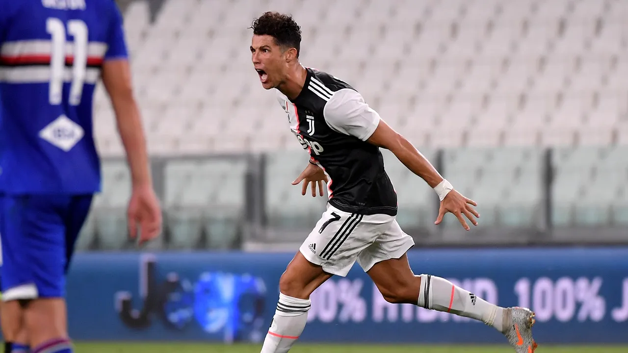 Cristiano Ronaldo e din nou campion cu Juventus