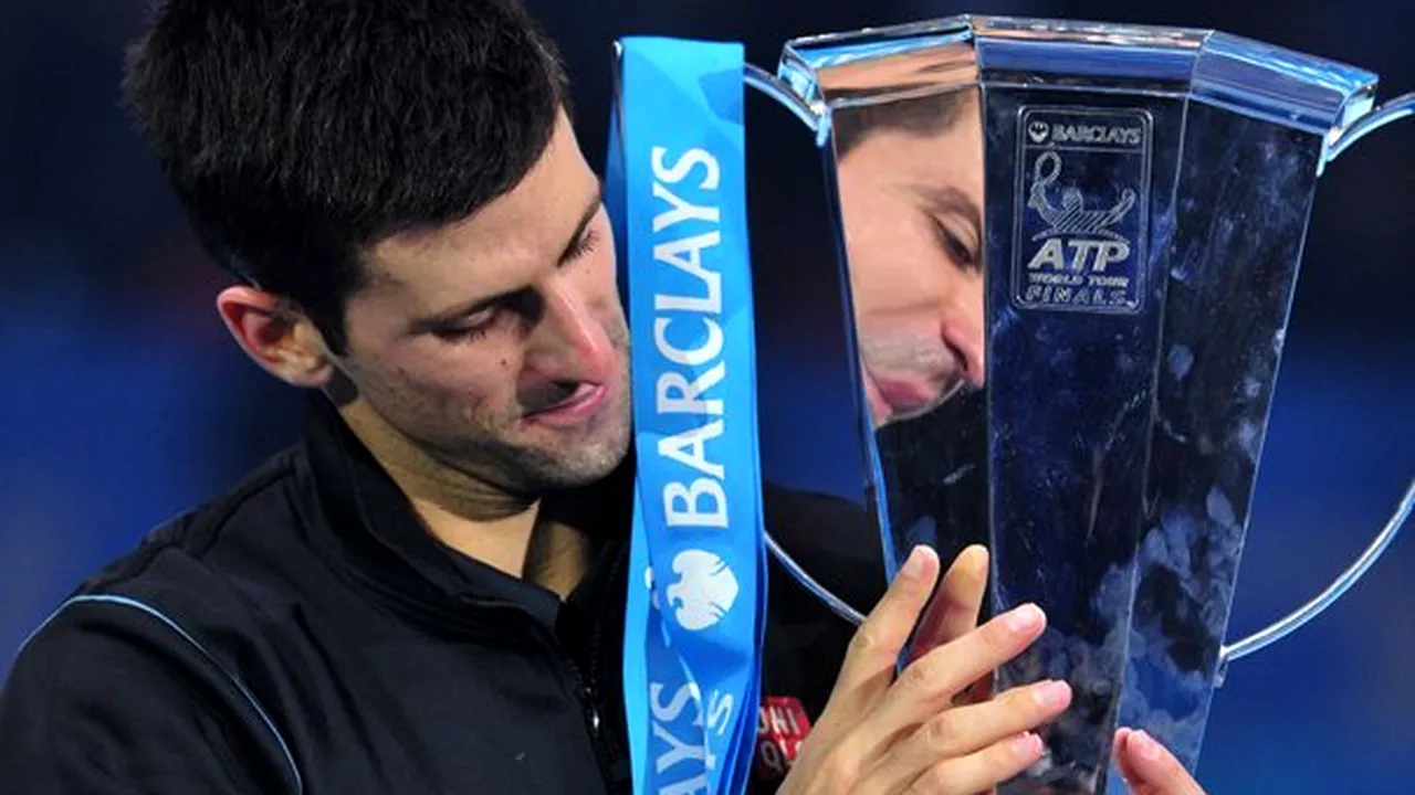 Novak Djokovici a câştigat pentru a treia oară Turneul Campionilor: Nu puteam termina mai bine sezonul ATP