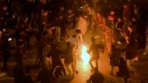 Gest extrem în timpul protestelor din Liban: Un bărbat şi-a dat foc în mijlocul mulţimii. VIDEO