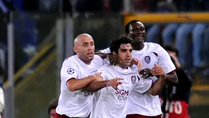 Victorie pentru CFR Cluj în faţa echipei AS Roma (Galerie Foto)