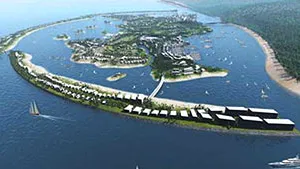 Rusia construieşte o insulă artificială de lux în Marea Neagră