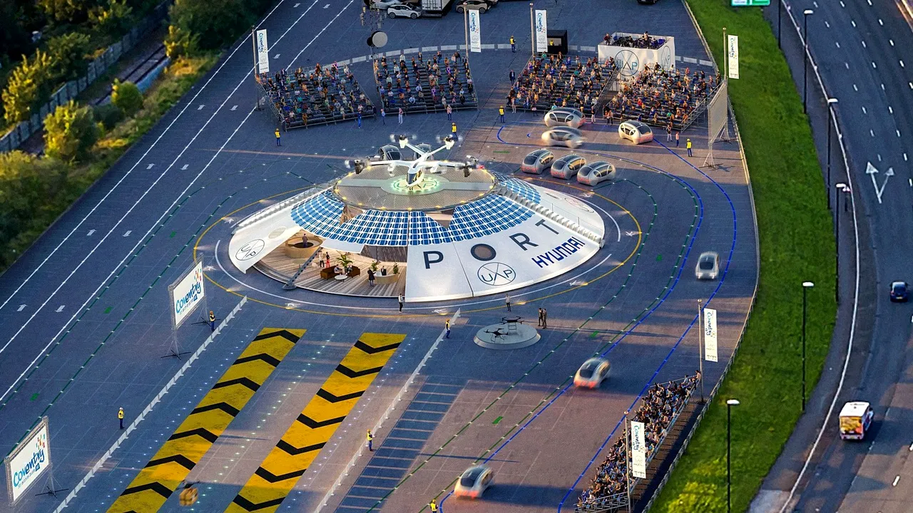 Maşinile zburătoare: realitate, nu SF. Hyundai va construi primul aeroport pentru „elicopterele electrice”