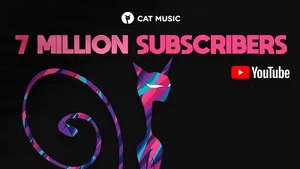 Cat Music a atins un nou record pe YouTube şi sărbătoreşte 7.000.000 de abonaţi