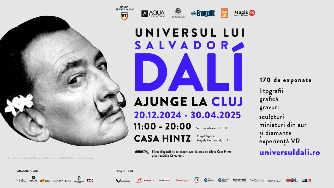 Universul Salvador Dalí s-a deschis la Cluj-Napoca!