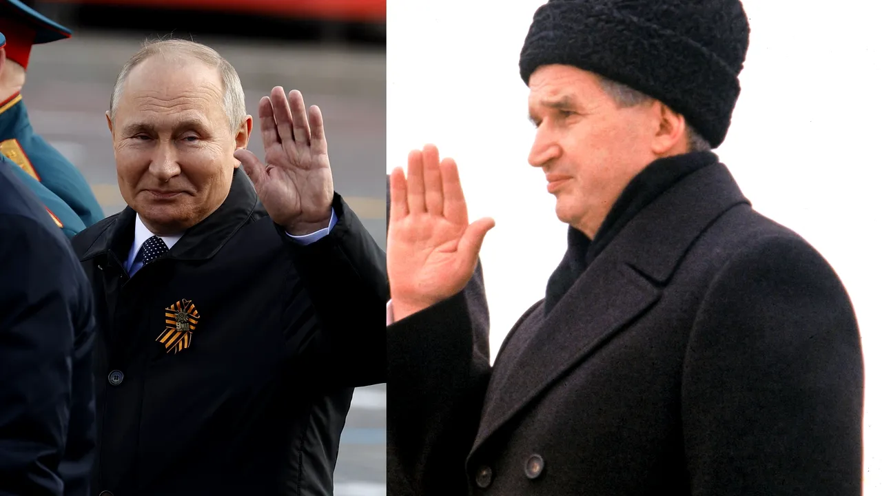 Cum să răstorni un tiran ca Putin? Cercetătorii susţin că dictatorul rus ar putea sfârşi la fel ca Ceauşescu 