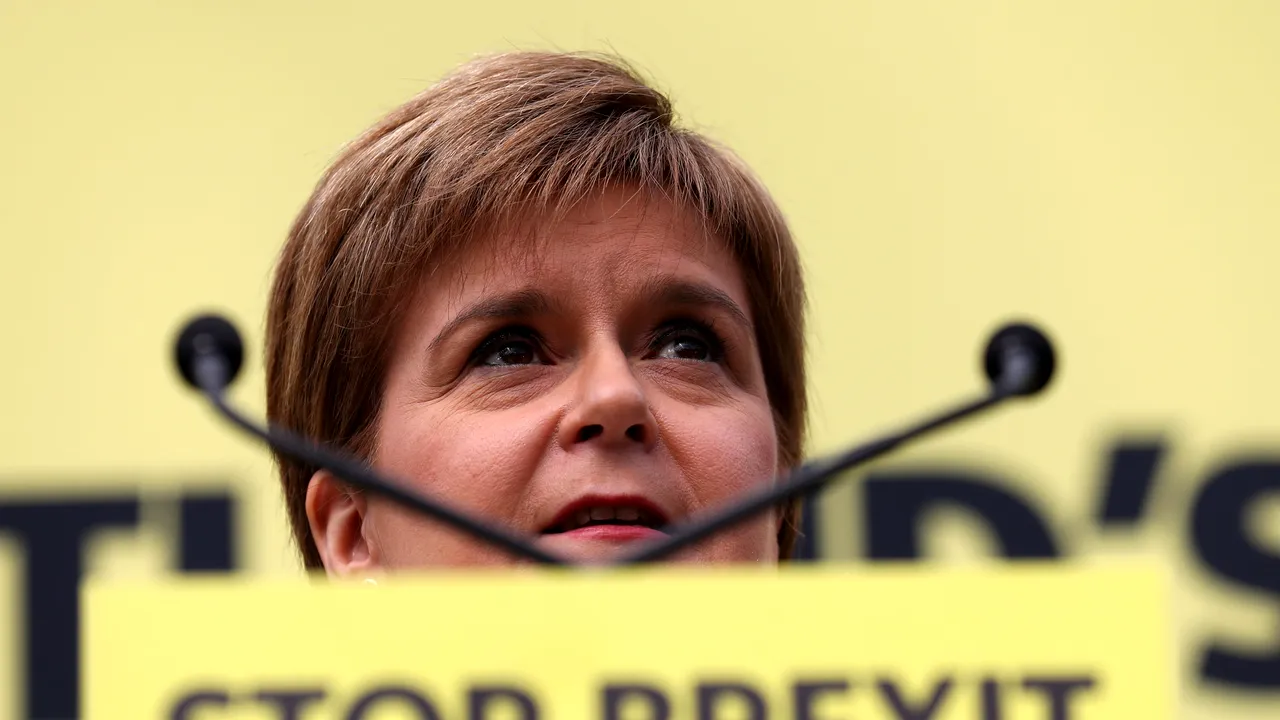 Nicola Sturgeon vrea referendum pentru independenţa Scoţiei faţă de Marea Britanie în 2020 