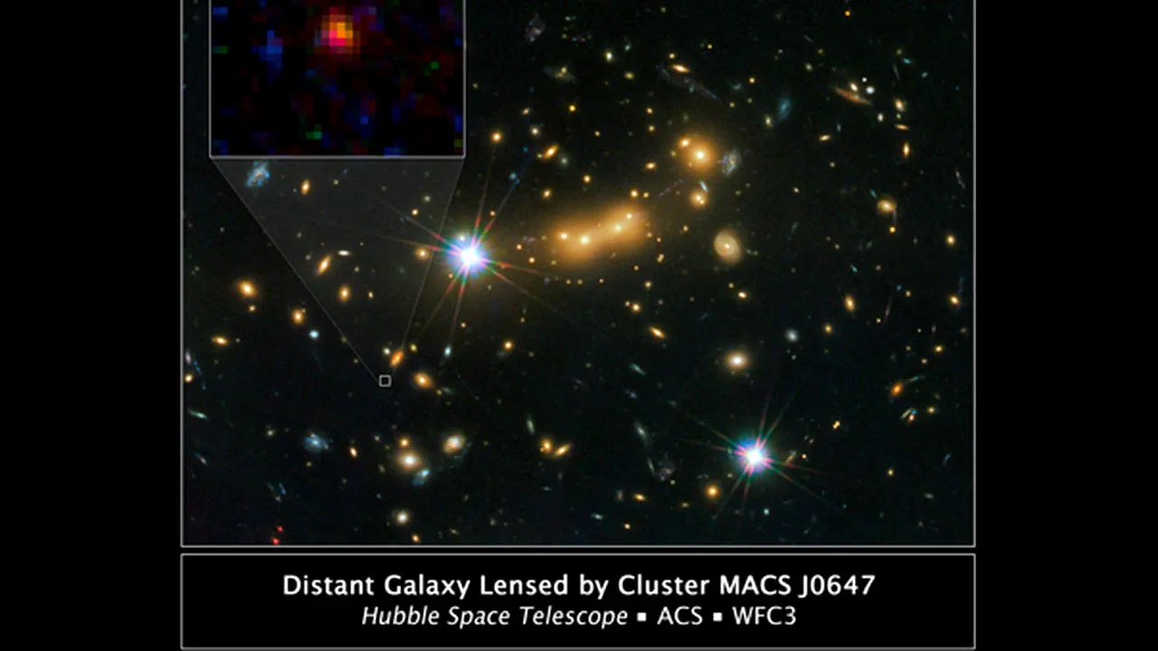 Cea mai îndepărtată GALAXIE din UNIVERS, identificată - VIDEO, FOTO