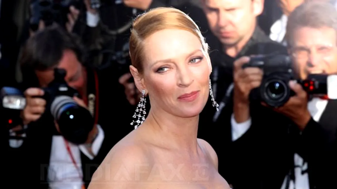 Uma Thurman, imaginea oficială a Calendarului Campari pe 2014