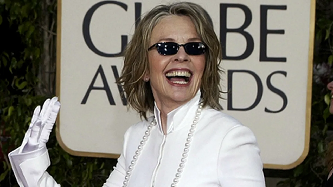 Diane Keaton a căzut pe platourile de filmare