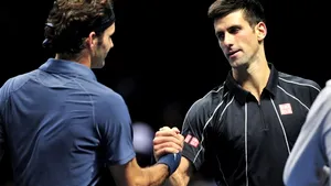 Novak Djokovici l-a învins pe Roger Federer, la Turneul Campionilor