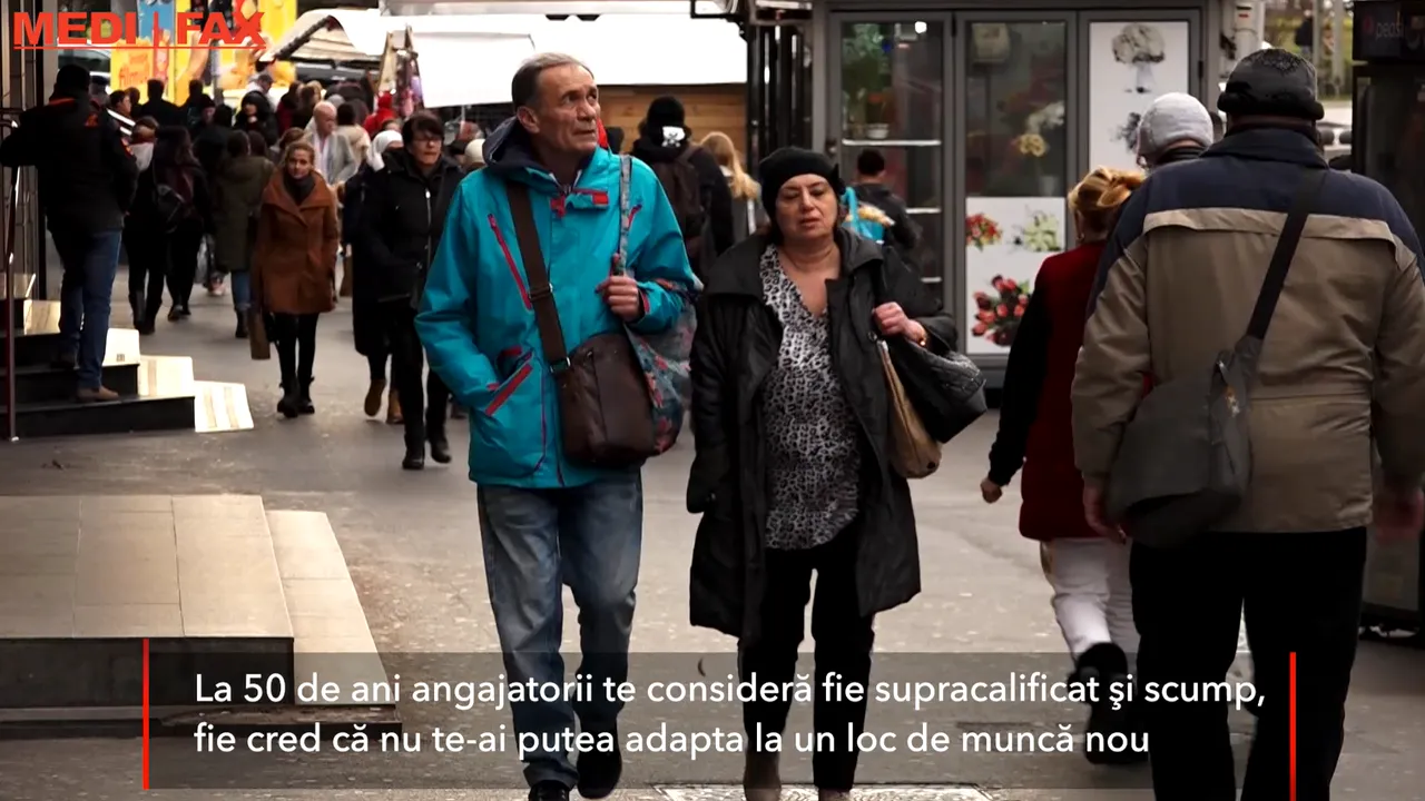 Specialist: Salarii mai mici pentru românii care au ajuns la 50 de ani şi au rămas fără loc de muncă 