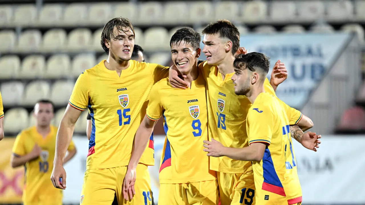 România U19 învinge Andorra la startul calificărilor pentru Campionatul European de fotbal din 2026