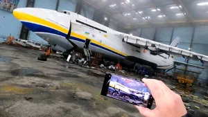 Noi fotografii şi videoclipuri cu cel mai mare avion din lume care a fost lovit în timpul luptelor dintre ruşi şi ucrainieni