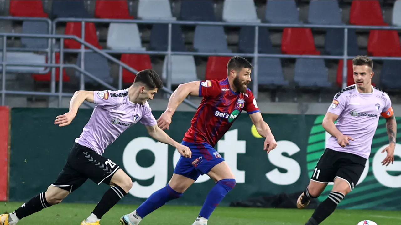 CSA Steaua - Unirea Dej 3-0, în primul meci al play-off-ului Ligii a 2-a