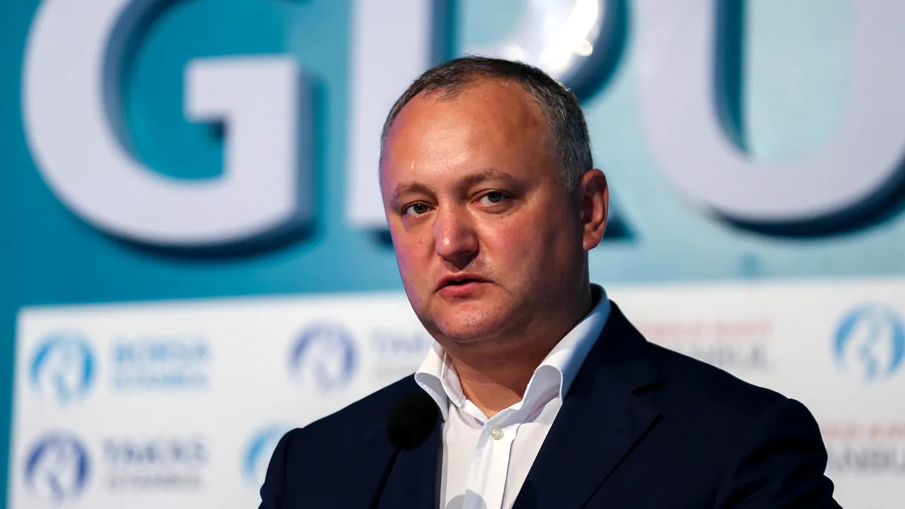 Igor Dodon este împotriva unui proiect discutat în Parlamentul moldovean privind introducerea de vize pentru ruşi
