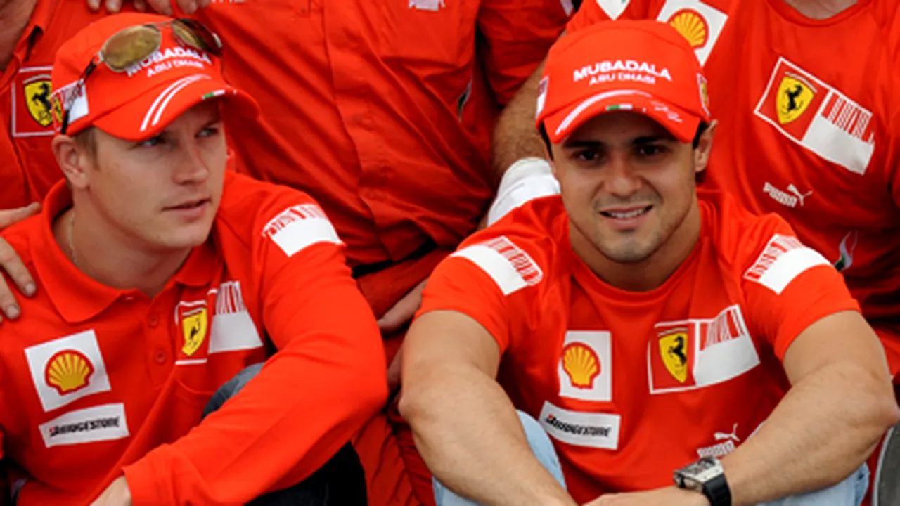 Raikkonen şi Massa rămân la Ferrari