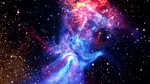 NASA a publicat o nouă imagine captivantă: un pulsar și nebuloasa din jurul său merg ”mână în mână”