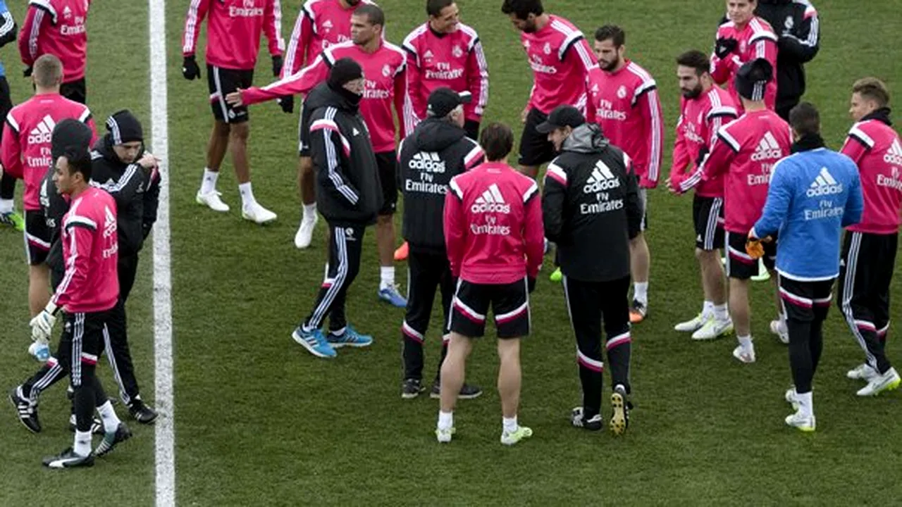 6.000 de fani la antrenamentul echipei Real Madrid înaintea plecării la Dubai