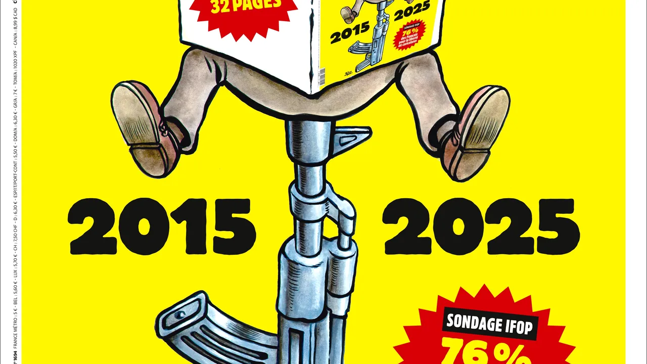 Charlie Hebdo marchează 10 ani de la atacul terorist cu o ediţie specială