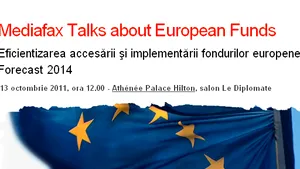 Ministrul Leonard Orban participă joi la conferinţa Mediafax Talks about European Funds