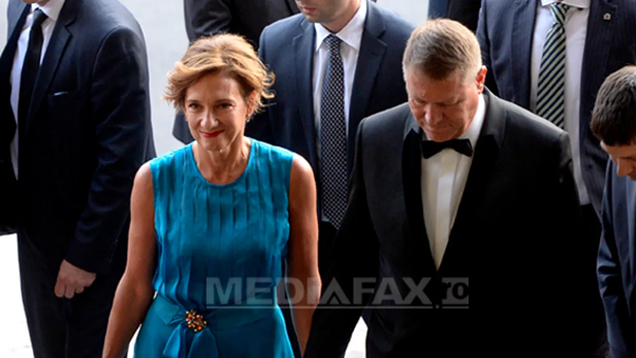Preşedintele Klaus Iohannis şi prima doamnă oferă o recepţie la Luxemburg în onoarea ducelui şi ducesei de Luxemburg