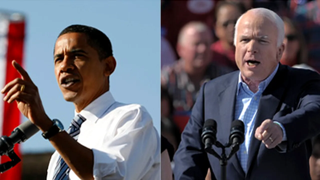 John McCain şi Barack Obama: Ultimele discursuri electorale, înaintea alegerilor