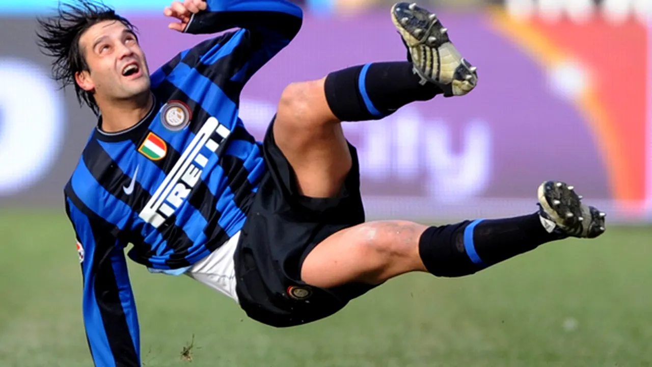 Chivu - acceptabil, Ştefan Radu - depăşit, în meciul Lazio - Inter, scor 0-2