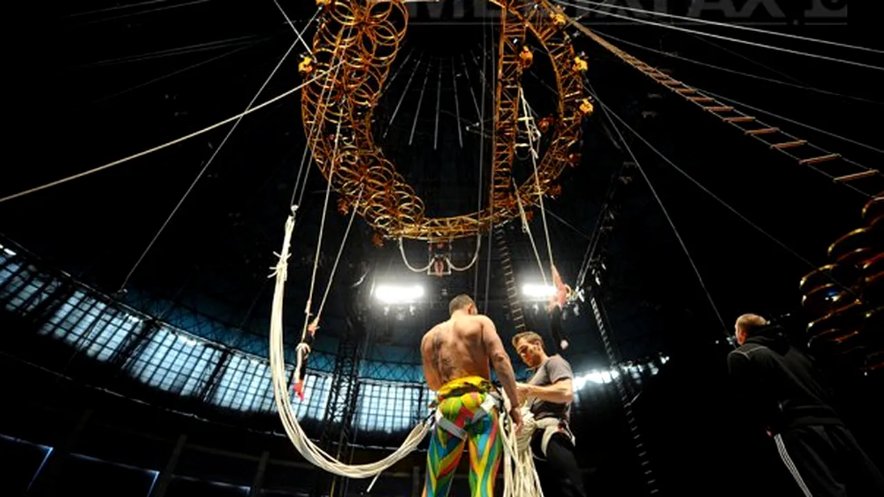 REPORTAJ din culisele CIRQUE DU SOLEIL: Au creat un mic oraş la Romexpo, pentru show-ul 