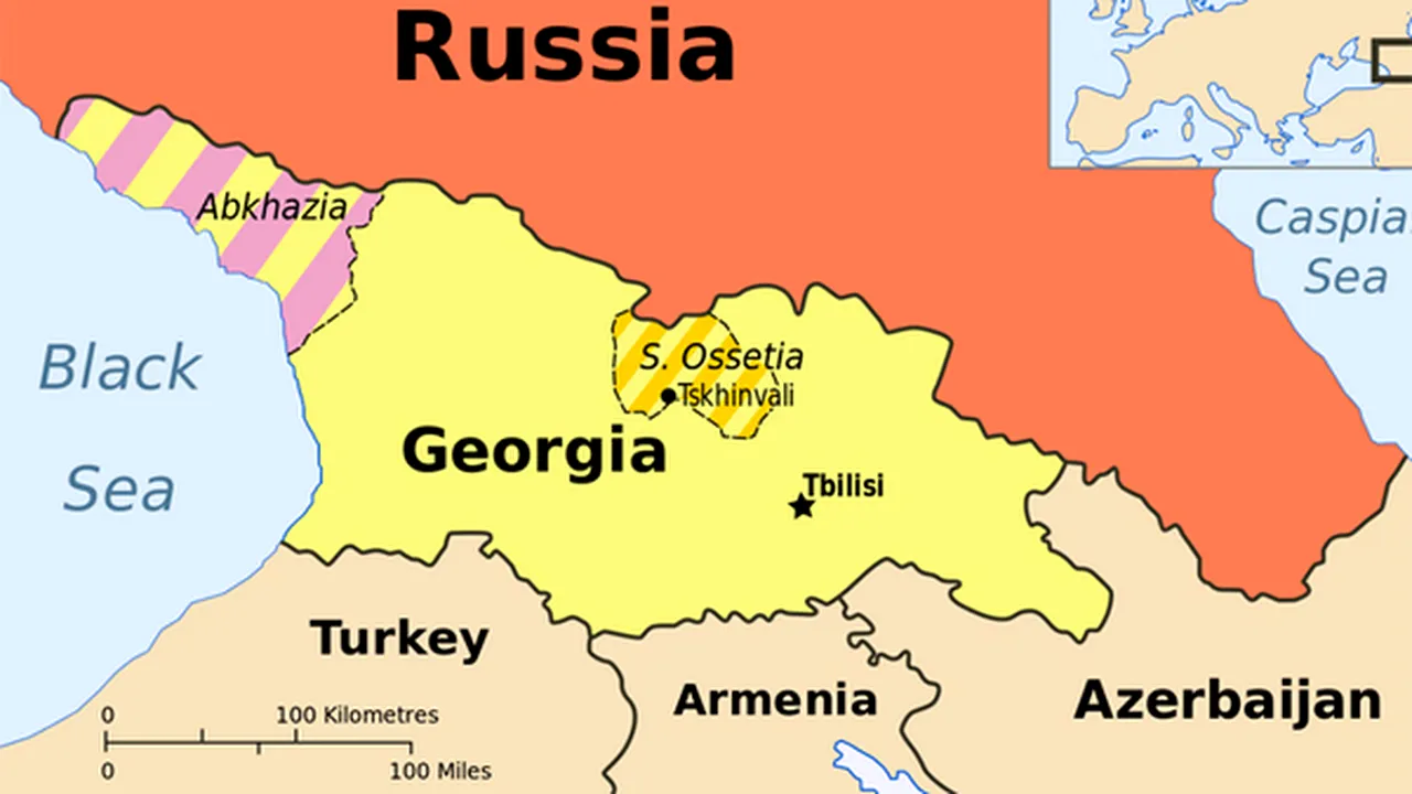 Georgia denunţă vizita lui Vladimir Putin în Abhazia şi cere Rusiei 